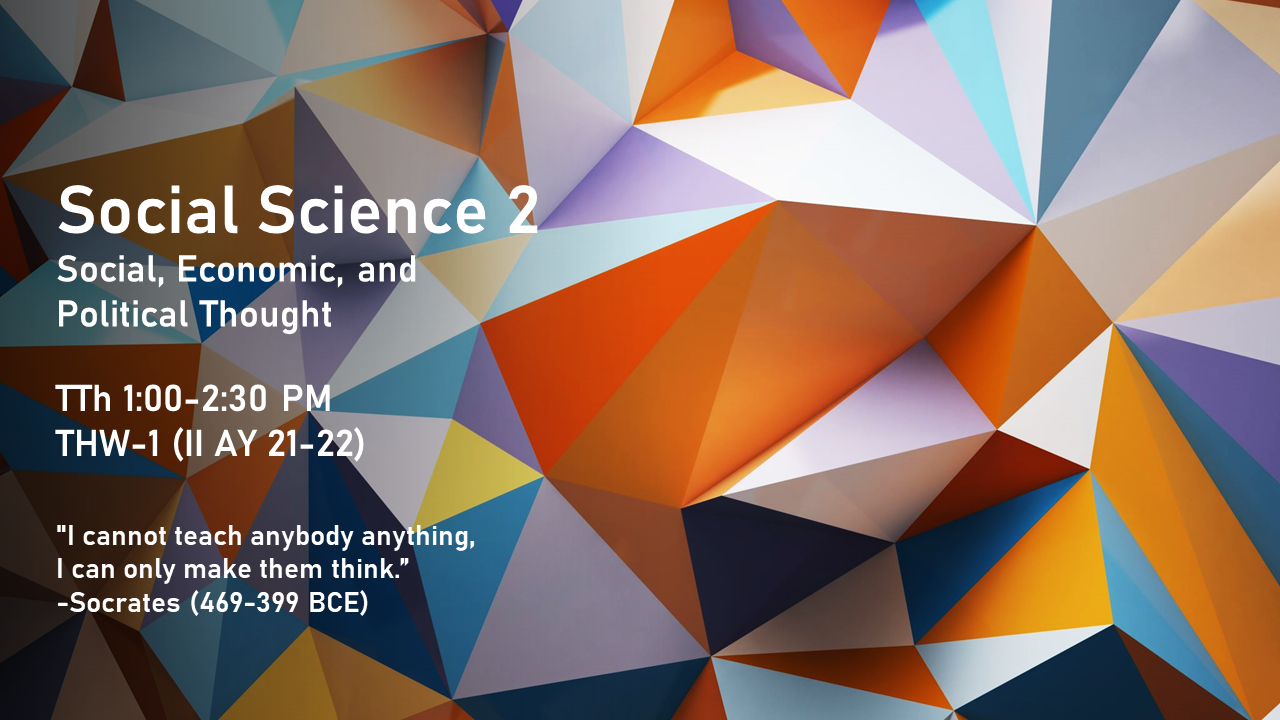 Summary of Soc Sci 2 - THW-1 - [2nd] AY 2021-2022